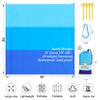BYDOLL Beach Blanket Waterproof Sandproof 78''81'' 1-5 Adults Oversized Lightweight Large Picnic Mat Waterproof Sandproof Blanket for Beach Camping Hiking Travel view 2