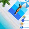 BYDOLL Beach Blanket Waterproof Sandproof 78''81'' 1-5 Adults Oversized Lightweight Large Picnic Mat Waterproof Sandproof Blanket for Beach Camping Hiking Travel view 4