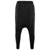 JEsilunmaMY Casual Harem Pants for Men Drawstring Elastic Waist Athletic Joggers Pants Loose Comfy Outdoor Tapered Sweatpants (Black,X-Large) view 3