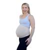 Loving Comfort - Seamless Maternity Shapewear, Support and Comfort During Pregnancy, Lightweight, Seamless Shapewear for Tummy and Back, Soft Abdominal Support for Under Clothes, Nude/Beige, Small view 1