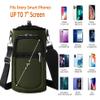 AceTreker 64 oz /87 oz/128 oz Neoprene Water Bottle Carrier for Half/One Gallon Insulated Metal Thermo Water Bottles, Sleeve Bag for Outdoor Camping, Hiking, Fishing-Green view 2