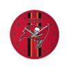 Tampa Bay Buccaneers NFL Team Stripe Clock view 1