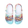 FOCO LSU Tigers NCAA Womens Tie-Dye Clog with Strap view 4