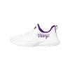 Minnesota Vikings NFL Womens Midsole White Sneakers view 1
