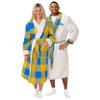 FOCO Los Angeles Chargers NFL Lounge Life Reversible Robe view 1