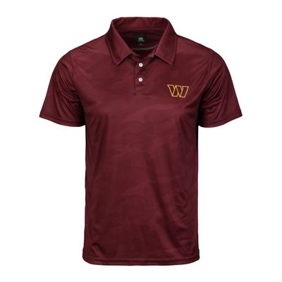 Washington Commanders NFL Mens Color Camo Polyester Polo