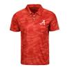 Alabama Crimson Tide NCAA Mens Color Camo Polyester Polo view 1