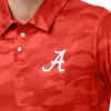 Alabama Crimson Tide NCAA Mens Color Camo Polyester Polo view 4