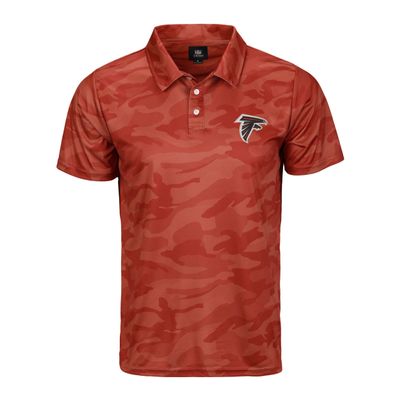 Atlanta Falcons NFL Mens Color Camo Polyester Polo