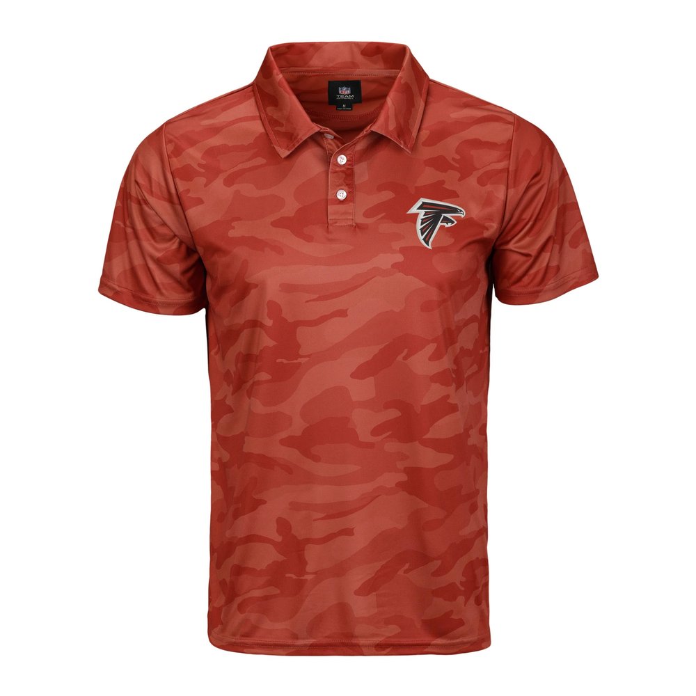 Atlanta Falcons NFL Mens Color Camo Polyester Polo