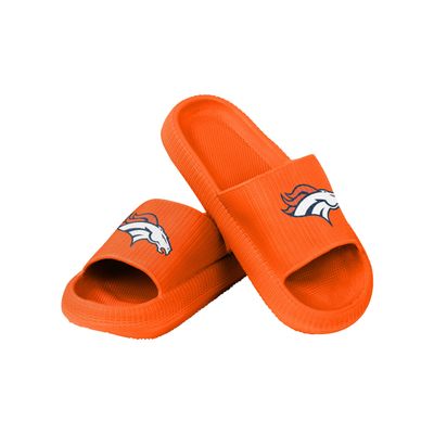 FOCO Denver Broncos NFL Womens Team Color Pillow Slides - L