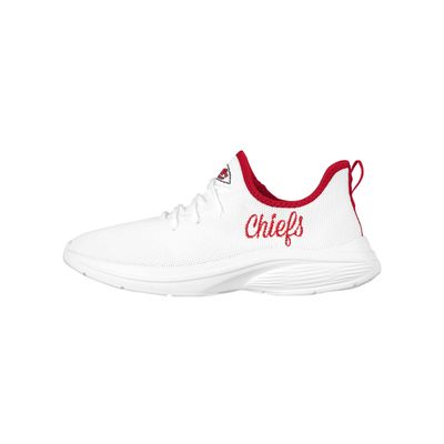 Kansas City Chiefs NFL Womens Midsole White Sneakers
