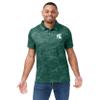 FOCO Mens NCAA College Team Logo Polyester Polo Short Sleeve Shirt, Color Camo, Large US view 2