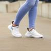 Philadelphia Eagles NFL Womens Midsole White Sneakers view 2