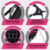 Golf Stand Bag - Premium Everyday Women's Golf Stand Bag for Women and Ladies, 14-Way Top Dividers, Ultra Lightweight, Easy for Carrying, Durable Water Resistant Womens Golf Bag (Pink/Black) view 4