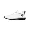 Las Vegas Raiders NFL Mens Gradient Midsole White Sneakers view 1