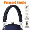 AceTreker 64 oz /87 oz/128 oz Neoprene Water Bottle Holder with Strap for Insulated Metal Hydro Jug Water Bottles, Sleeve Carrier Bag for Camping Trip-Dark Blue view 3