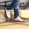 Atlanta Falcons NFL Mens Gradient Midsole White Sneakers view 3