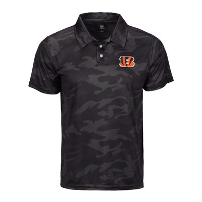 Cincinnati Bengals NFL Mens Color Camo Polyester Polo