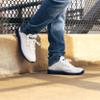 Chicago Bears NFL Mens Gradient Midsole White Sneakers view 3