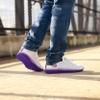 LSU Tigers NCAA Mens Gradient Midsole White Sneakers view 2