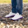 LSU Tigers NCAA Mens Gradient Midsole White Sneakers view 3