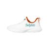 Miami Dolphins NFL Womens Midsole White Sneakers