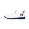 Auburn Tigers NCAA Mens Gradient Midsole White Sneakers view 1