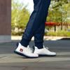 Auburn Tigers NCAA Mens Gradient Midsole White Sneakers view 3