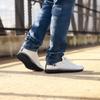 Baltimore Ravens NFL Mens Gradient Midsole White Sneakers view 2