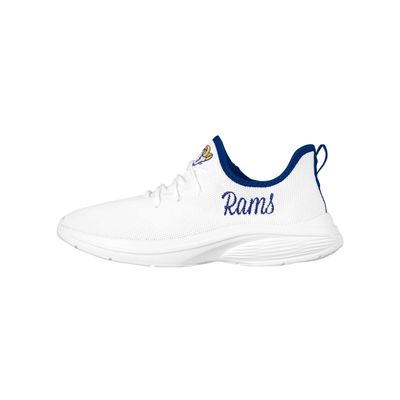 Los Angeles Rams NFL Womens Midsole White Sneakers