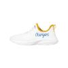 Los Angeles Chargers NFL Womens Midsole White Sneakers