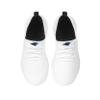 Carolina Panthers NFL Womens Midsole White Sneakers view 4