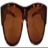 Ideal Eyewear Polarized Fit Over Sunglasses in Stylish Tortoise Colors - Wear Over Prescription Glasses (Dark Brown Tortoise/Brown Lens) view 4