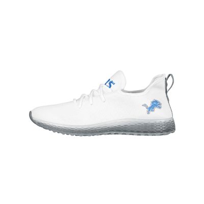 Detroit Lions NFL Mens Gradient Midsole White Sneakers