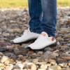 Cleveland Browns NFL Mens Gradient Midsole White Sneakers view 3