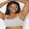 Fruit of The Loom Womens Spaghetti Strap Cotton Pullover Value Pack Sports Bra, Sand/White/Black/Heather Grey, 34 US view 3