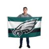 foco NFL Big Logo Team Stripe Horizontal Flag view 2
