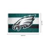 foco NFL Big Logo Team Stripe Horizontal Flag view 3