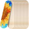 Honoson Blank Skateboard Decks Bulk 32 x 8 Inch 7 Ply Maple Wooden Plain Skate Decks Natural Wood Double Tail Skateboard for Art Painting Wall Home Decoration view 1