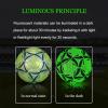 KOKMAT Reflective Football, Holographic Reflective Soccer Ball, Glow in The Dark Size 4 or 5 Adult Children's Soccer, Night Football, Gifts for Boys Girls ( Size : Size4 ) view 2