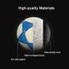 Classic Soccer Ball, Reflective Football, Soccer Ball Holographic, Glow in the Dark Glow Ball Soccer Ball Gifts with Pump, Durable, Indoor, Outdoor, Training, Practice, Playtime and Games ( Color : Re view 2