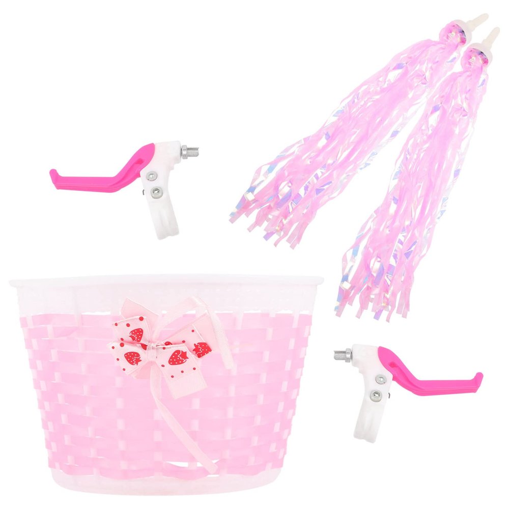 BESPORTBLE 1set Boy Girl Bike Streamers Handlebar Tassel Ribbons for Boys and Girls Decorative Accessories for Fun Riding for Birthdays and Holidays