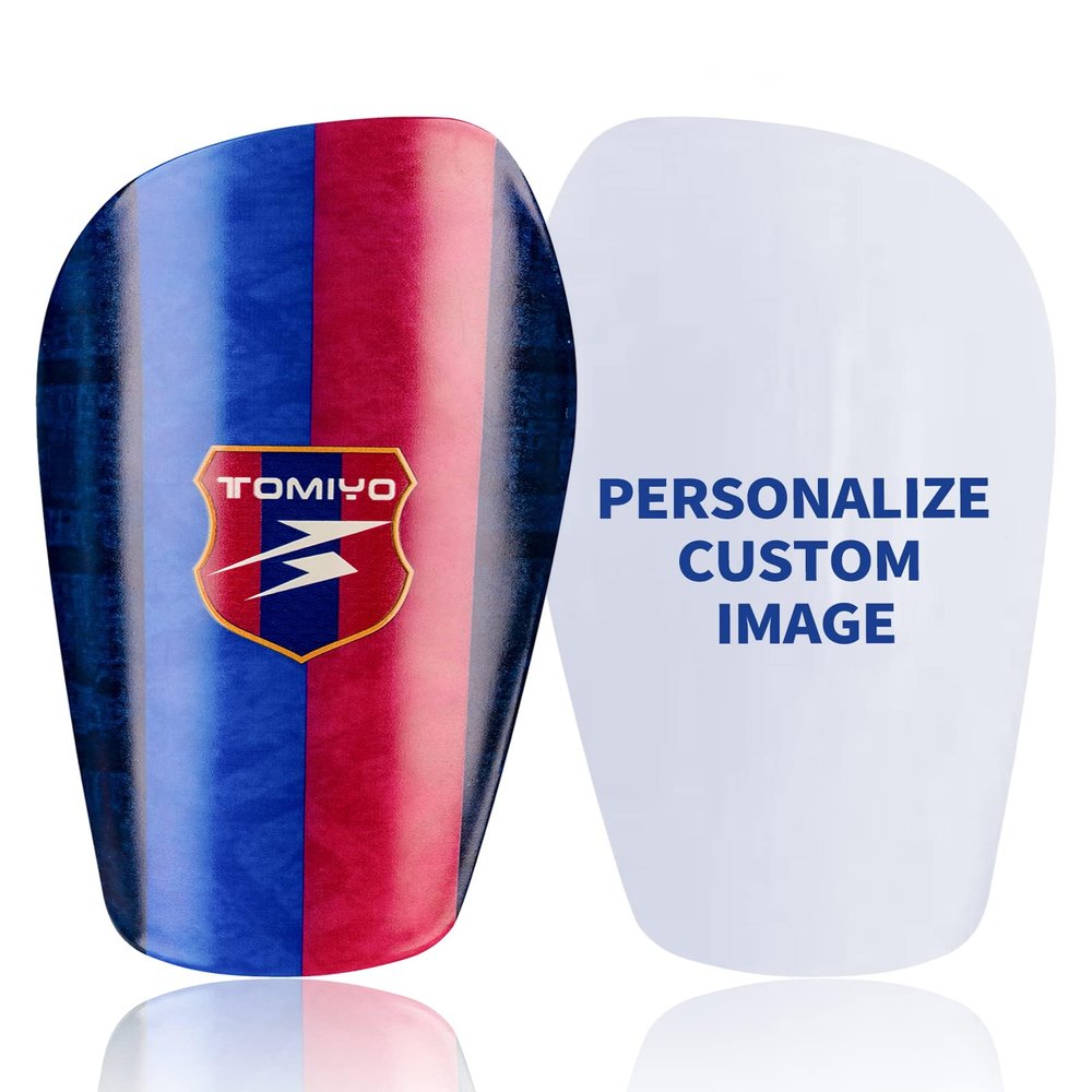 TOMIYO Custom Soccer Shin Guards for Kids, Personalized Shin Guards.Toddler Adult Soccer Shin Guards Espinilleras de Futbol Para Hombres. Gift for Protective Soccer Equipment Player boy Girl Men Women