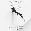 AHDFY Heavy Duty Cable Pulley System, Home Gym LAT Pulldown Tricep Pulley System, Workout Cable Machine Weight Pulley System for Home Gym,Fixed Pulley view 4