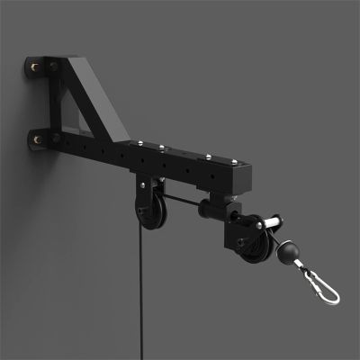 AHDFY Heavy Duty Cable Pulley System, Home Gym LAT Pulldown Tricep Pulley System, Workout Cable Machine Weight Pulley System for Home Gym,360 Rotating Pulley