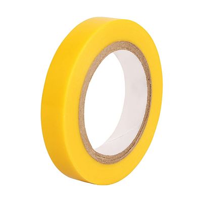 homeemoh 10mm x 20m Badminton Racket Finishing Tape, Squash Racket Grip Sealing Tapes Tennis Overgrip Winding Tape,Yellow