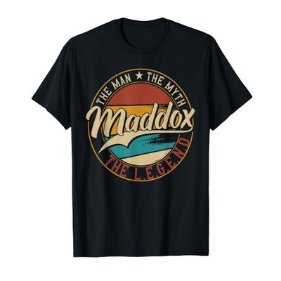 The Best Outfits & Accessories for Maddox Maddox The Man The Myth The Legend T-Shirt