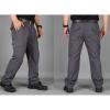 JEsilunmaMY Men's Cargo Pants Multi-Pocket Outdoor Mountain Hiking Military Trousers Lightweight Waterproof Joggers Pants (Grey,XX-Large) view 2