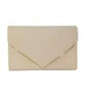 Nude Evening Bags Women Clutch Purse Faux Suede Small Cute Classic Envelop Crossbody Handbag for Formal Wedding Party with Chain view 1